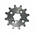 voorkettingwiel DMP 12t gpr, bromfiets honda, senda