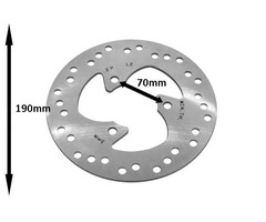 remschijf Piaggio origineel 190mm gulliver, leonardo 125/150cc, scarabeo, mojito, sr factory ap8213231