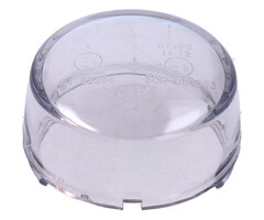 DMP Knipperlichtglas agility wit linksachter