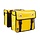 Willex Dubbele Fietstas - Bisonyl - Geel - 40L