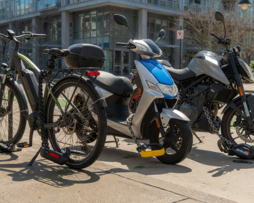 Alarmslot voor fiets, scooter of motor, zo werkt het