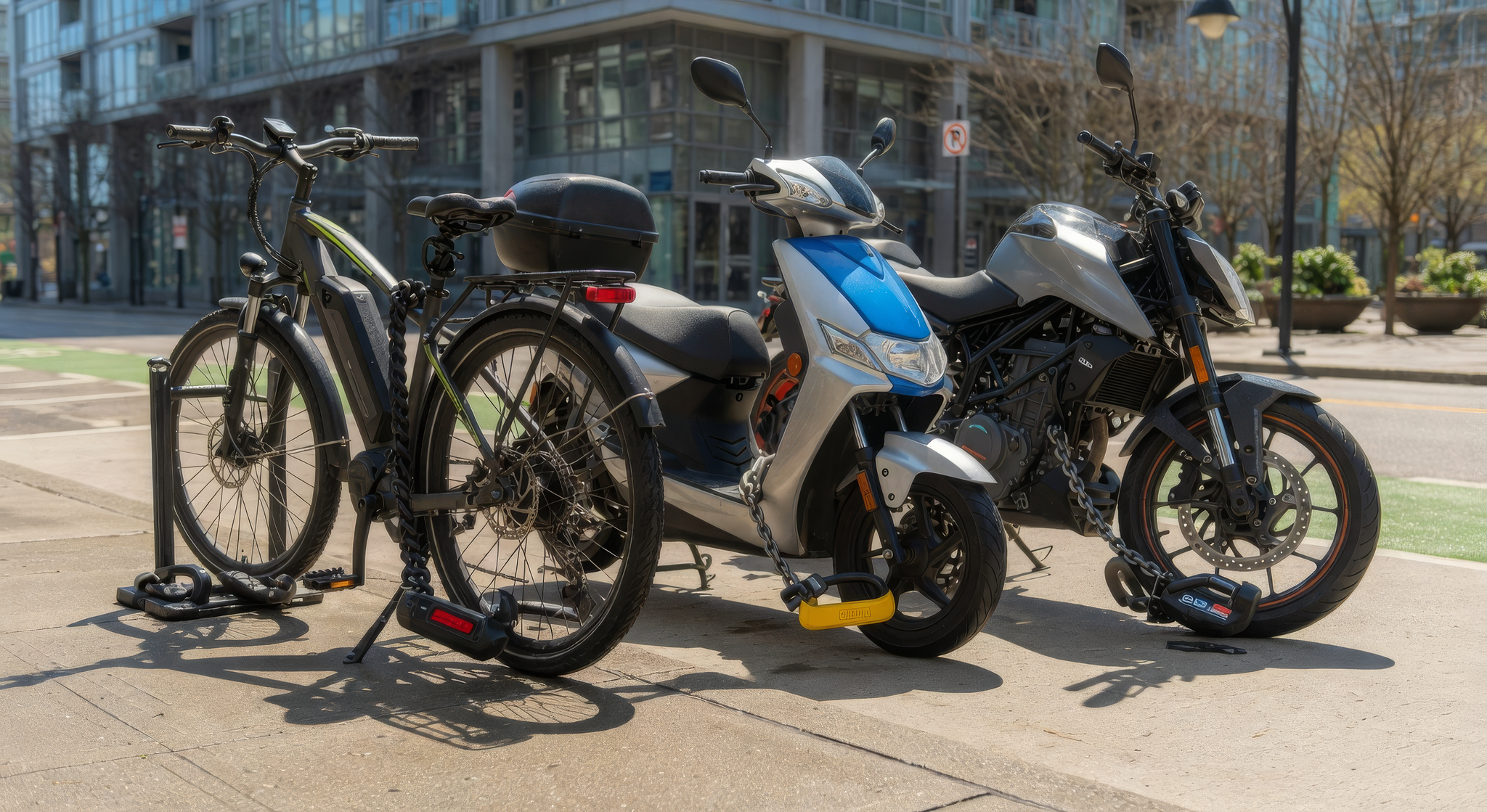 Alarmslot voor fiets, scooter of motor, zo werkt het