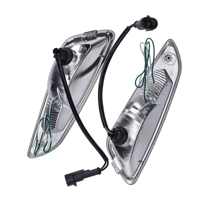 knipperlichtset led dagrijverlichting bol/knip primav/sprin licht smoke voor DMP