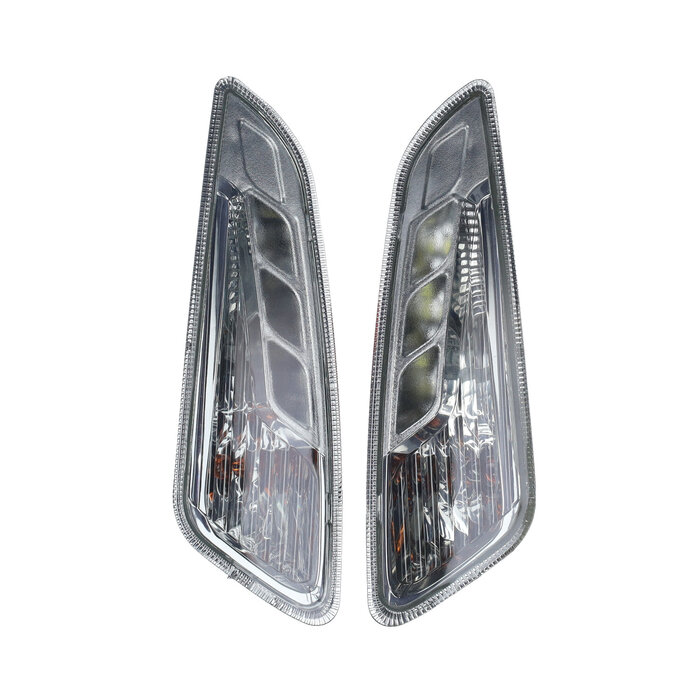 knipperlichtset led dagrijverlichting bol/knip primav/sprin licht smoke voor DMP