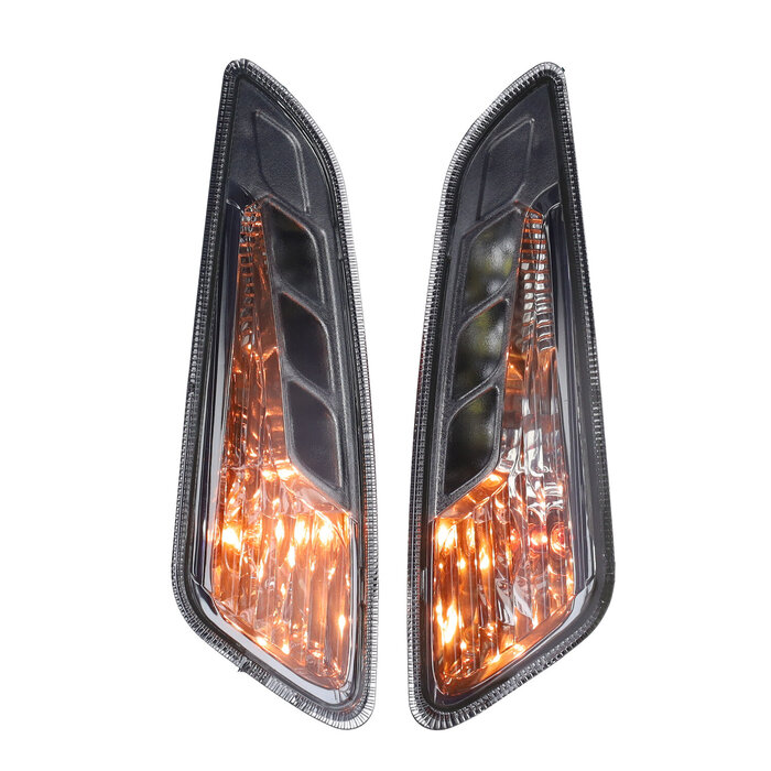 knipperlichtset led dagrijverlichting bol/knip primav/sprin licht smoke voor DMP