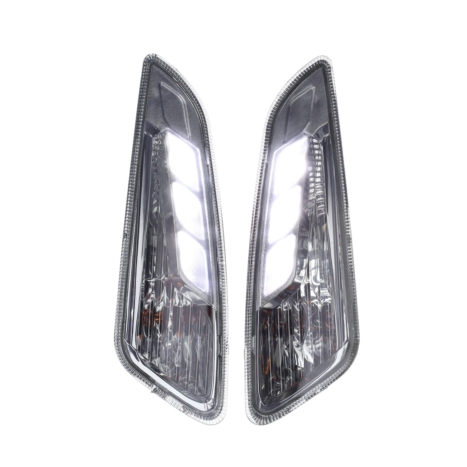 knipperlichtset led dagrijverlichting bol/knip primav/sprin licht smoke voor DMP