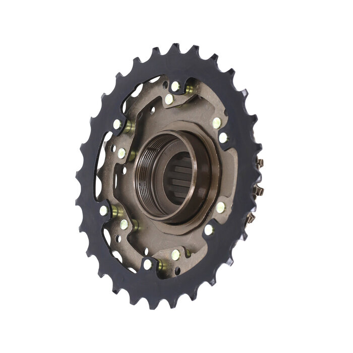 Cassette shimano freewheel 7-speed MF-TZ500 14-28 tands fatbike