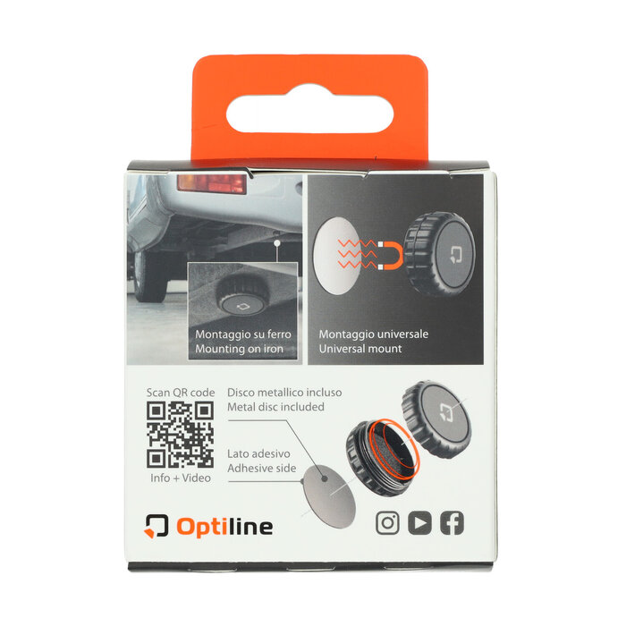 Bevestiging Lampa tracker magneet optitag o.a. fatbike, Minicar, motorfiets, scooter 91953