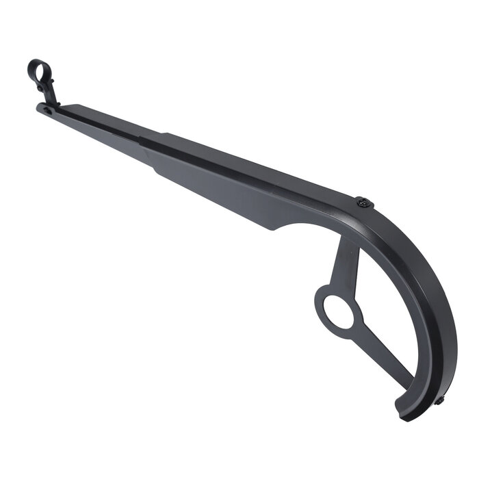 Kettingrand + steun Compleet V8 - V20 - zwart - Fatbike