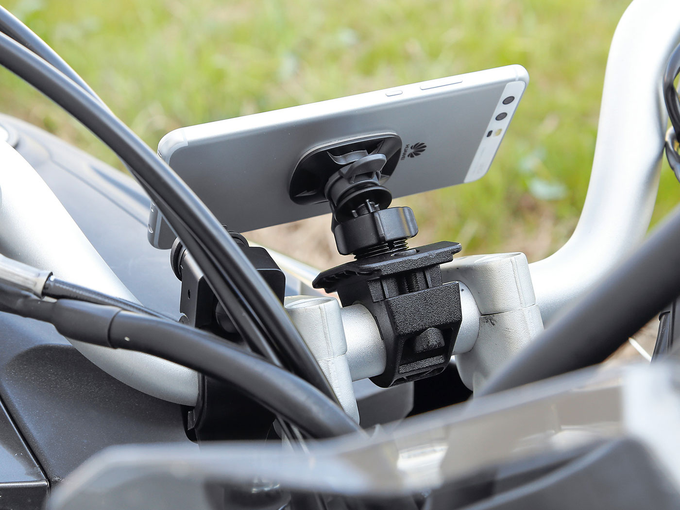 LAMPA Lampa telefoon adapter - Opti-Universal - Zelfklevend - Zwart