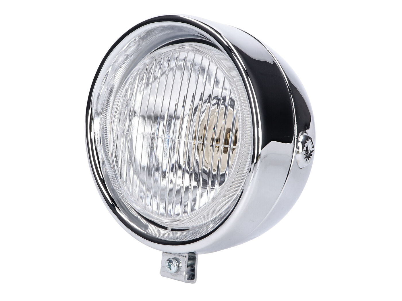 Koplamp Rond Classic maxi/puch Chroom DMP