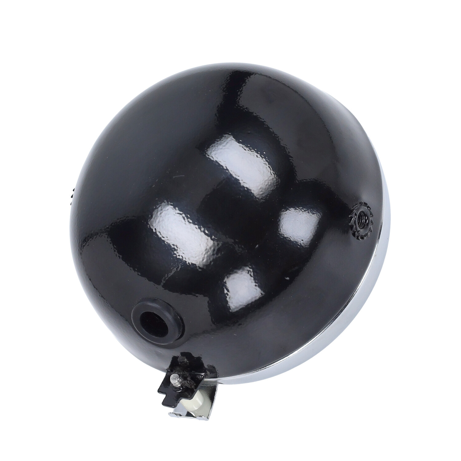 MERKLOOS Koplamp rond maxi/puch zwart