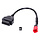 Diagnosekabel universeel OBD2 stekker euro-5 (6 pins o.a.Piaggio)