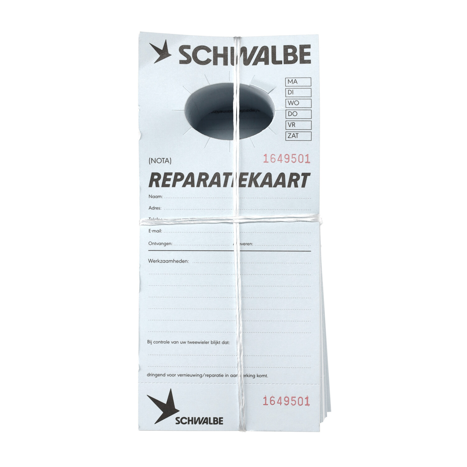 Swallow Swallow Reparatiekaarten - Verpakking 500 stuks