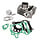 cilinder + zuiger model origineel 50cc 37mm 3b3 motor, fiddle, jet 14, mio, orbit 2, speedfight 3 4t, symphony, xpro