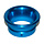 luchtkelk koso carburateur 44mm blauw alu universeel=op=op