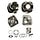 cilinder met kop polini pen 12 70cc 47mm minarelli hor ac 166.0076/12