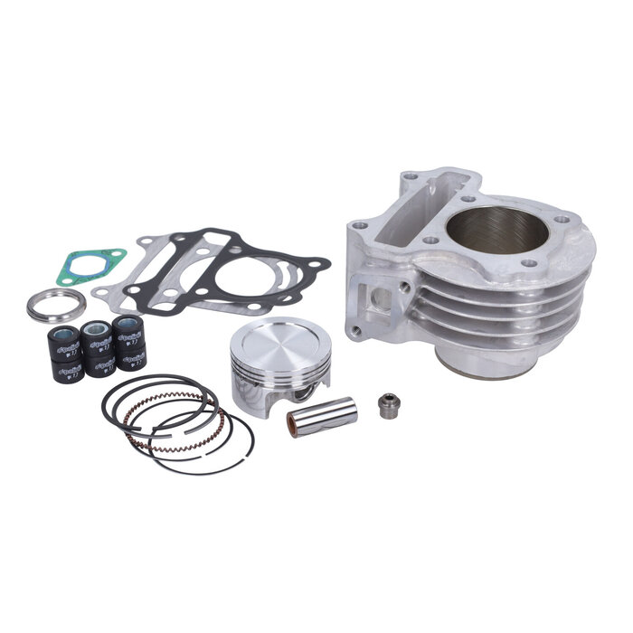cilinder polini aluminium 4t 80cc 50mm agility, dink, kymco, people-s, sco gy6, super-8 125.0007