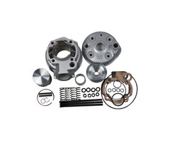 cilinder met kop Italkit aluminium nikasil Gilardoni 80cc 52mm minarelli am6 ck.44.852.gr2