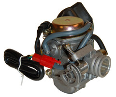 carburateur DMP elektrische choke (o.a.125cc) 24mm sco china 4t, sco gy6, sco kymco 4t