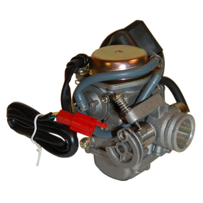 carburateur DMP elektrische choke (o.a.125cc) 24mm sco china 4t, sco gy6, sco kymco 4t