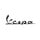 embleem chroom Piaggio origineel woord [vespa] Euro-5/5+ vespa elettrica, sprint, primavera 2h004256