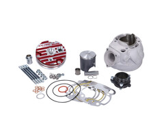 cilinder met kop malossi mhr testa rossa 100cc 52mm beta rr50, dt50lc, fantic enduro, rs50, sherco factory, tzr, vent baja 3119078