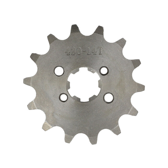 voorkettingwiel euro-2/3/4 - 420 - 14t derbi
