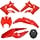 plaatwerkset derbi nt rood 6-delig senda drd, senda x-treme, gilera SMT, gilera RCR