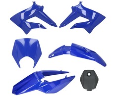 plaatwerkset derbi nt blauw 6-delig senda drd, senda x-treme, gilera SMT, gilera RCR