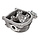 cilinderkop Benzhou origineel compleet lange klep 69.5mm sco kymco 4t, china retro/torino, sco china 4t, sco gy6 e0206bz