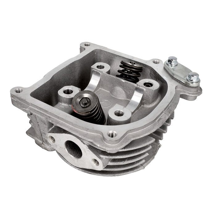cilinderkop Benzhou origineel compleet lange klep 69.5mm sco kymco 4t, china retro/torino, sco china 4t, sco gy6 e0206bz