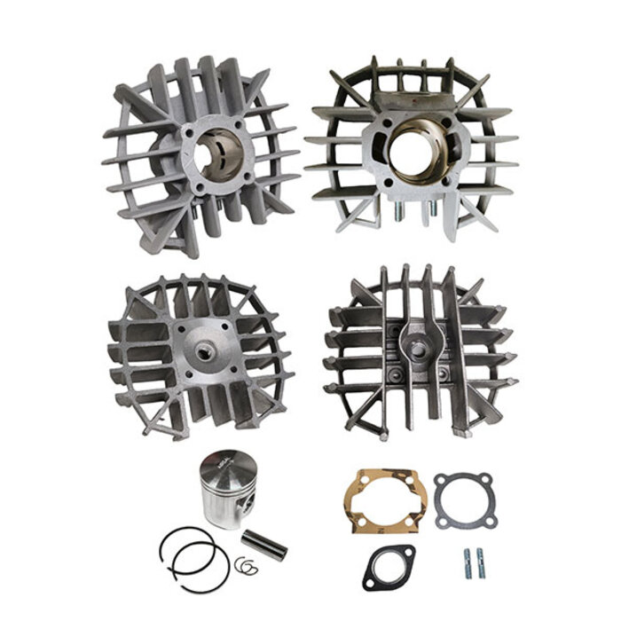 cilinder met kop airsal aluminium nikasil 44mm funtastic, pack'r, youngst'r