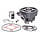 cilinder naraku gietijzer 50cc minarelli hor lc nk101.13