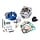 cilinder met kop polini P.R.E. 4 70cc 47.6mm sco piaggio 2t 140.0239
