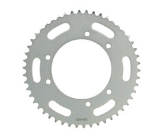 achterkettingwiel 420-1/4 50t zinkgrijs dt50r, rieju mrt, senda, xp6