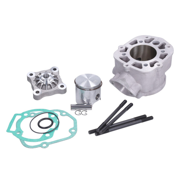 cilinder met kop polini big bore aluminium 80cc 50mm rs4, rx-sx 50, senda2006, senda2006> 109.0016