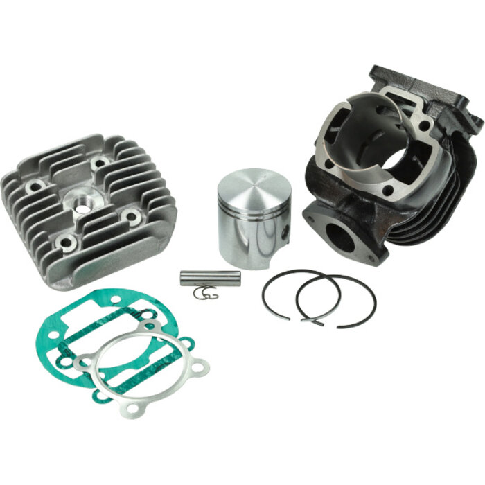 cilinder met kop dr 47mm bws, mbk booster, minarelli vert, amico, bw