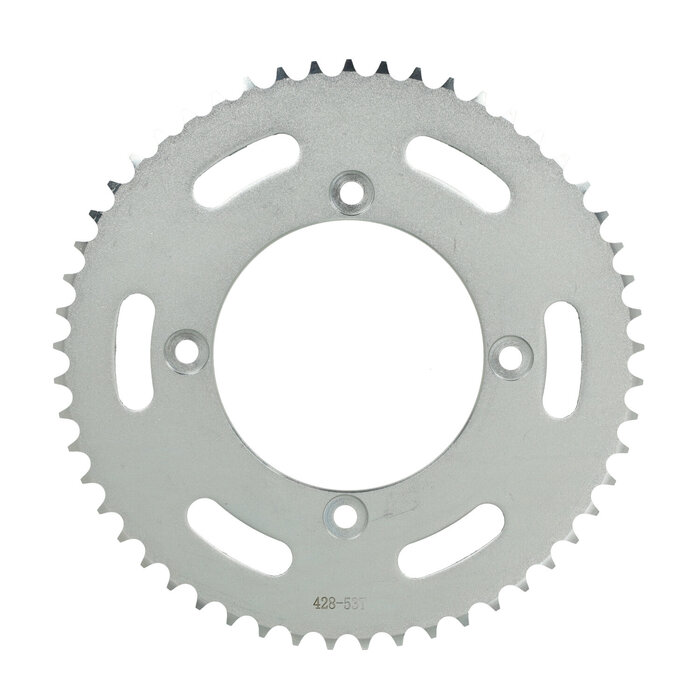 achterkettingwiel 428-1/2x5/16 53t zinkgrijs beta rr50