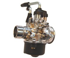 carburateur DMP model Dellorto handchoke 17.5mm chroom minarelli hor+vert