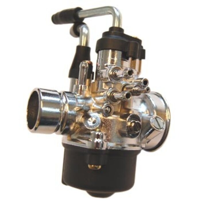 carburateur DMP model Dellorto handchoke 17.5mm chroom minarelli hor+vert