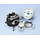 cilinder met kop polini racing 47mm pk50 140.0053/r