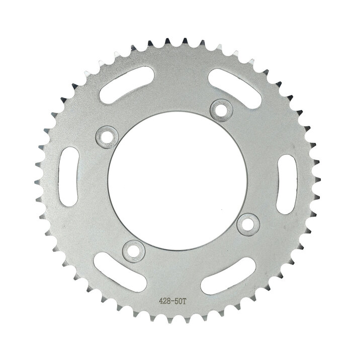 achterkettingwiel 428-1/2x5/16 50t zinkgrijs beta rr50