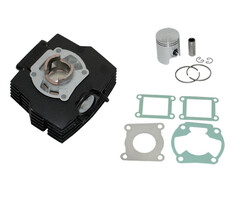 cilinder athena 6-ribben aluminium nikasil 50cc 39mm honda, mb, mt, mtx