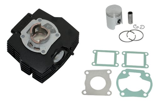 cilinder athena 6-ribben aluminium nikasil 50cc 39mm honda, mb, mt, mtx