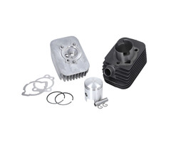 cilinder Evok + cilinderkop 65cc 43mm-p10 bromfiets vespa