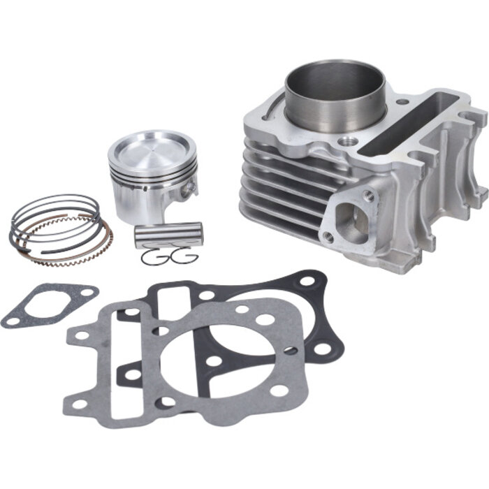 cilinder Power1 + zuiger aluminium euro2/3/4/5 80cc 49mm sco piaggio 4T