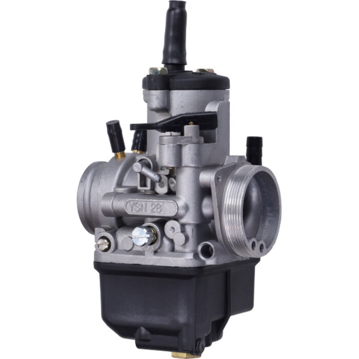 carburateur YSN handchoke phbh incl. olie en vacuum nippel 28mm scooter ysn8569