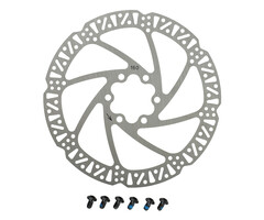 remschijf hydraulisch 6-gaats versie diameter 160mm fatbike