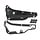 carterpan Moto-Nostra met kijkglas Euro-5+ zwart mat beverly 310cc, gts 310, gtv 310, mp3-310cc mn3101mb